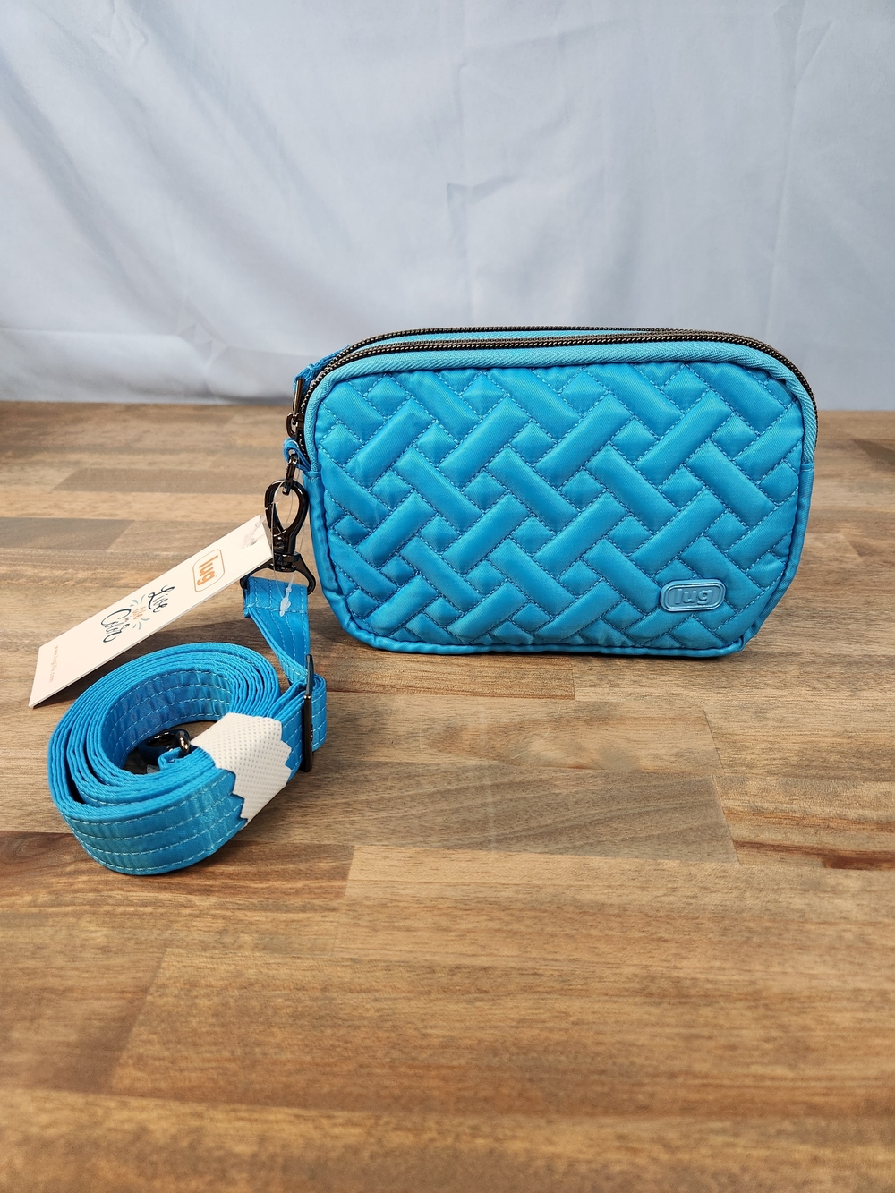 Lug Coupe Convertible Crossbody Bag Sky Blue